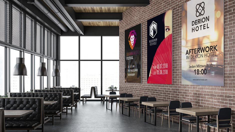 5 Tipps zum Gestalten von Plakaten
