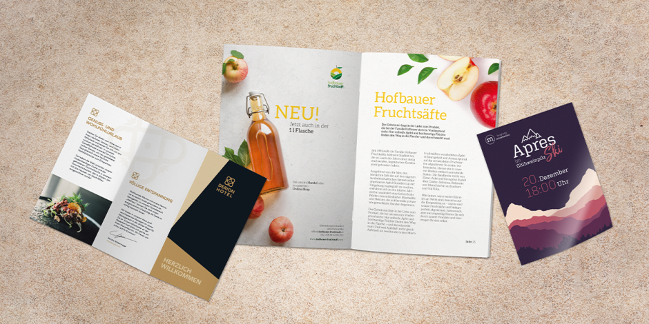 Produkte auf Kunstdruckpapier