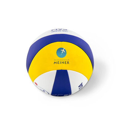 Volleyball auf weißem Hintergrund