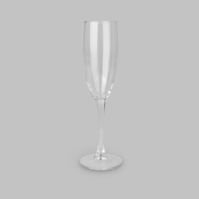 Sektglas LANG unbedruckt