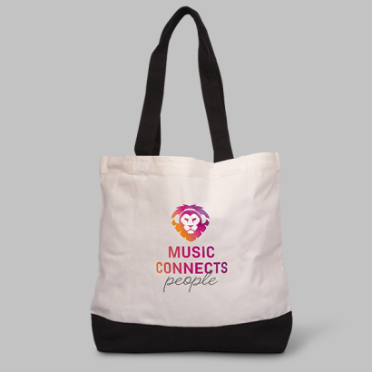 Große Baumwoll-Tragetasche