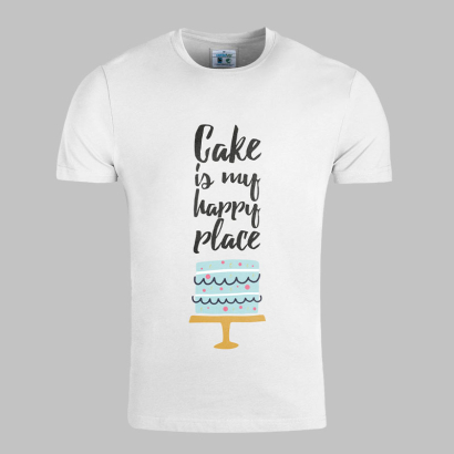 Individuell bedrucktes Organic T-Shirt weiss