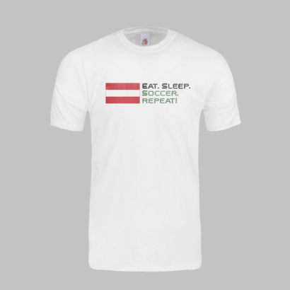 Individuell bedrucktes Unisex T-Shirt weiss