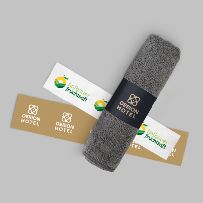 Bedruckte Papierbanderolen