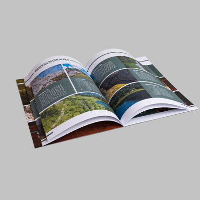 Broschüren mit 12 Seiten