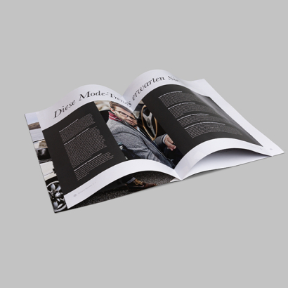 Broschüren mit 8 Seiten