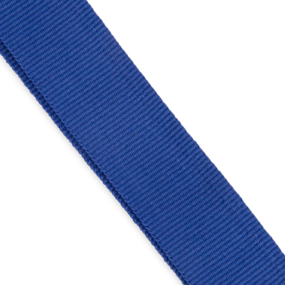 Blaues Medaillenband