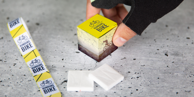 Dextro Energy Traubenzuckerwürfel bedruckt mit Ihrem Logo