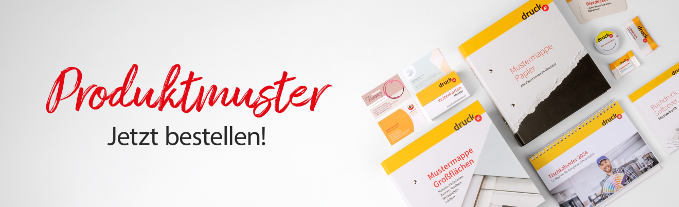 diverse Produktmuster zum bestellen