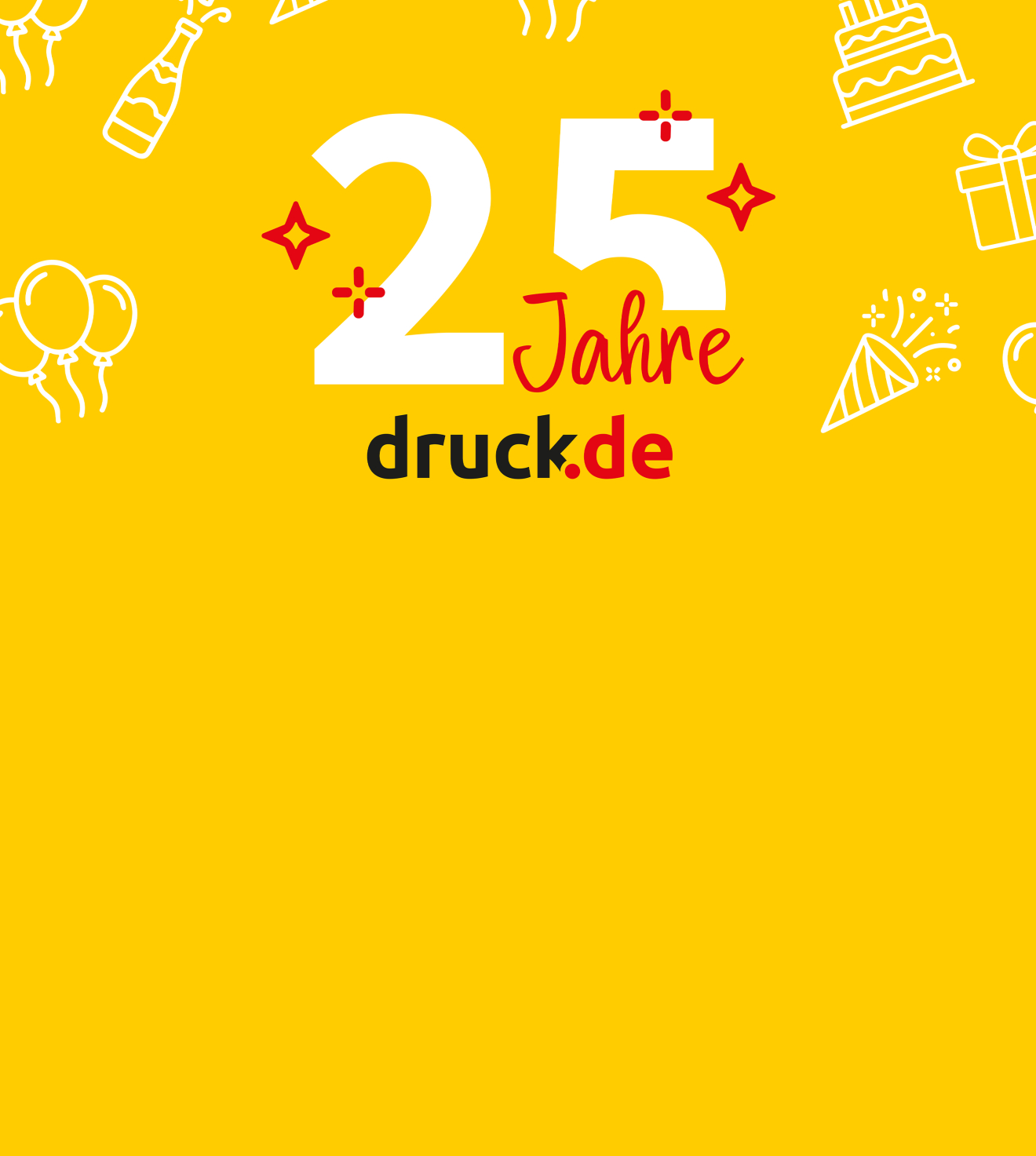 druck.de feiert 25 Jahre