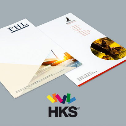Briefpapier mit HKS