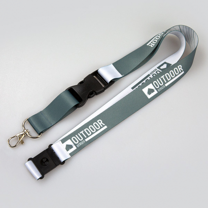 Lanyard mit Haken, Schnappverschluss und Sicherheitsverschluss