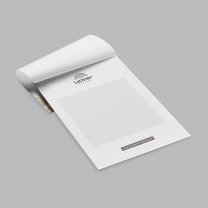 Blöcke mit Deckblatt