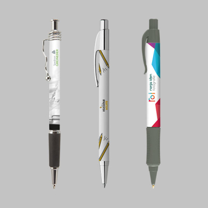 Druckkugelschreiber ohne Touchpen mit 4c Folientransferdruck