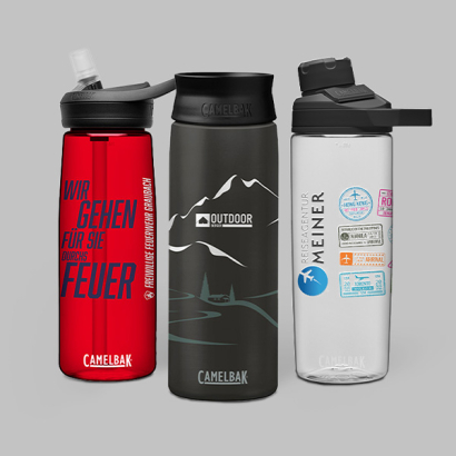 Individuell bedruckte CamelBak® Übersicht