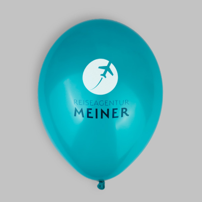 Pastell Luftballon auf grauem Hintergrund