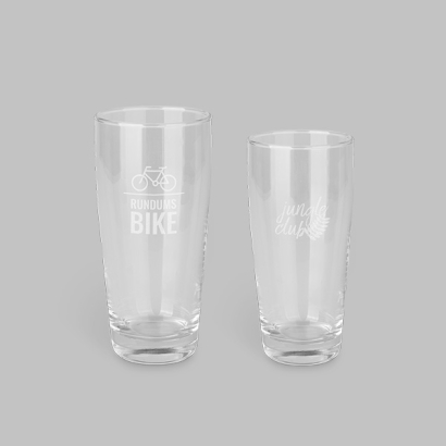 Biergläser graviert