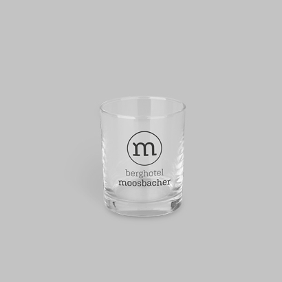Whiskyglas Siebdruck