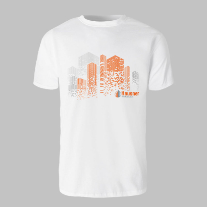 Fruit of the Loom Overlay T-Shirt Men - Kurzarm