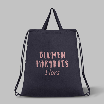 Palma Rucksack/Tragetasche Siebdruck