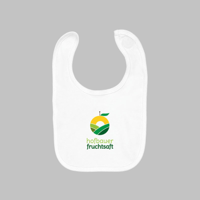 Individuell bedruckte Baby Bekleidung weiss