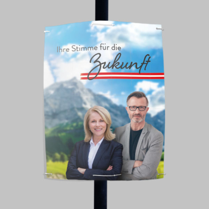 Wahlplakate Hohlkammer doppel