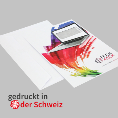 Personalisierte Kuverts gedruckt in der Schweiz