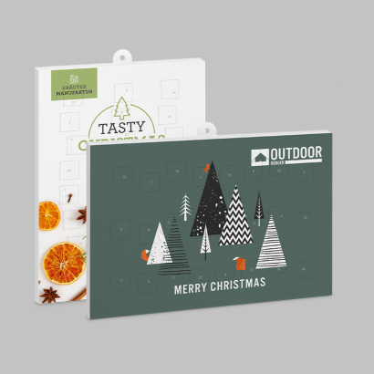 reinpapier® Schoko-Adventskalender