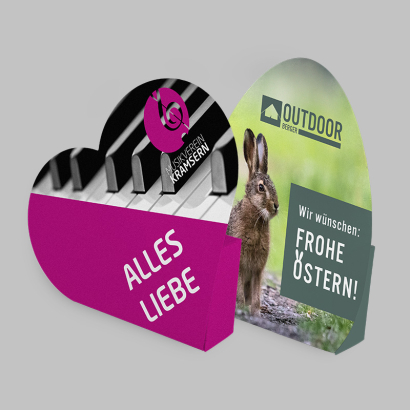 Konturenschachtel Herz