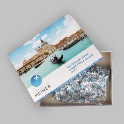 Puzzle mit Schachtel