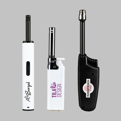 Diverse Stabfeuerzeuge mit individuellem Design