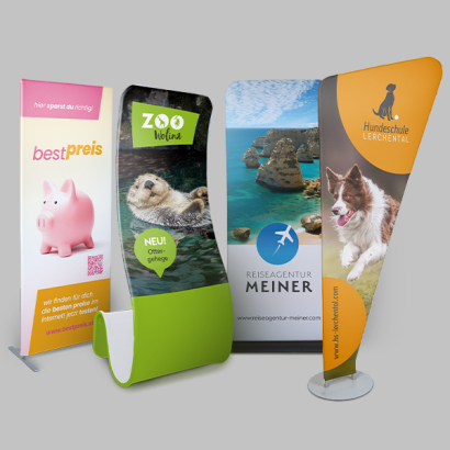 Zipper-Displays
