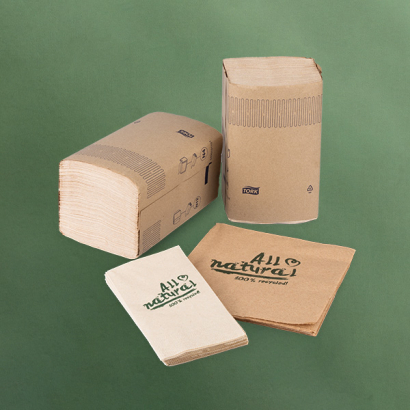 Umweltfreundliche Servietten