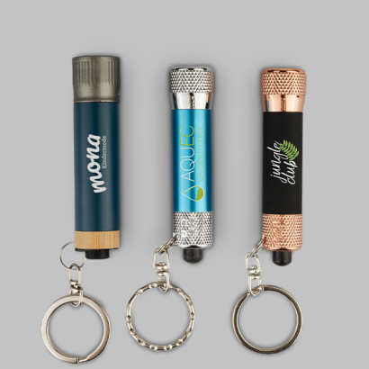 Schlüsselanhänger mit Taschenlampe