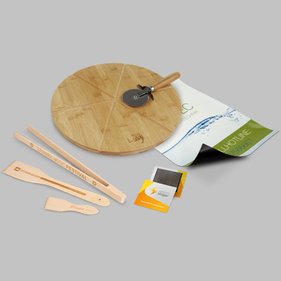 Diverse bedruckte und gravierte Artikel zu Wohnen &amp; Raumgestaltung