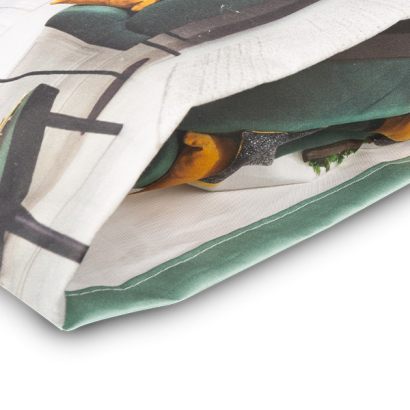 Bettwäsche mit Hotelverschluss