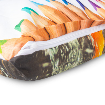 Bunte Bettwäsche mit Reissverschluss