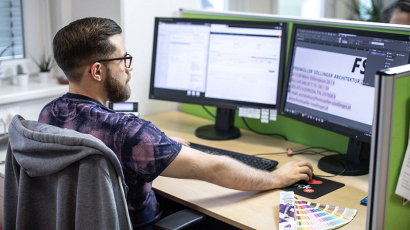 Bewirb dich jetzt für eine Lehre als Druckvorstufentechniker