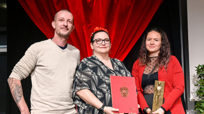 BU1: v.l.n.r. Stefan Devera, Denise Polley, Vanessa Wicht