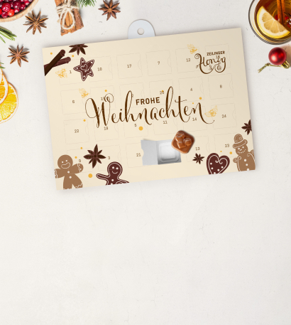 individuell bedruckter Adventkalender