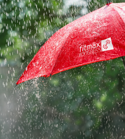 Regenschirm Hochwertig, individuell bedruckbar, ideal für schlechtes Wetter
