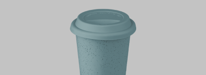Becher aus keramik