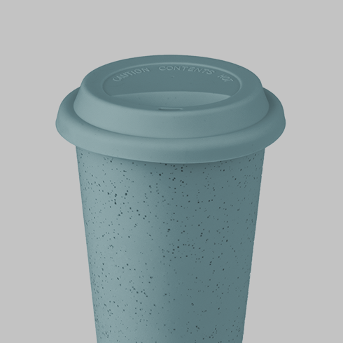 Becher aus keramik