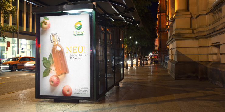 bedruckte Citylight Plakate