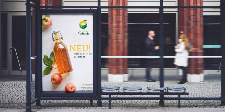 bedruckte Citylight Plakate