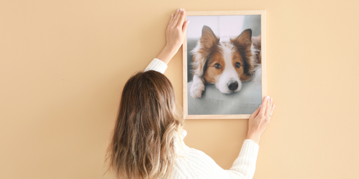 bedruckte Fotoposter
