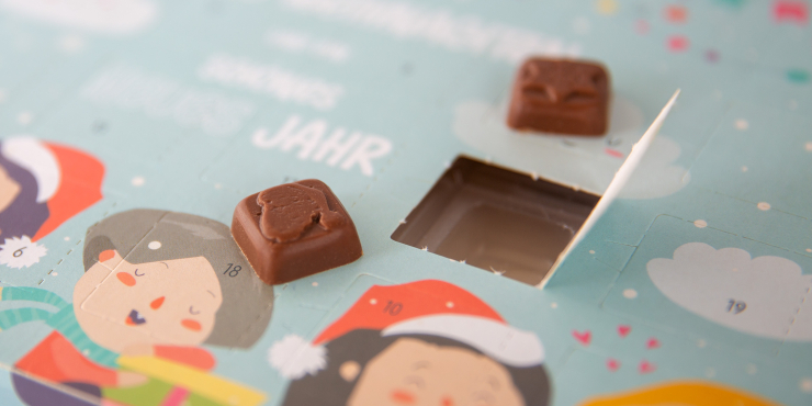 Schoko Adventskalender Small