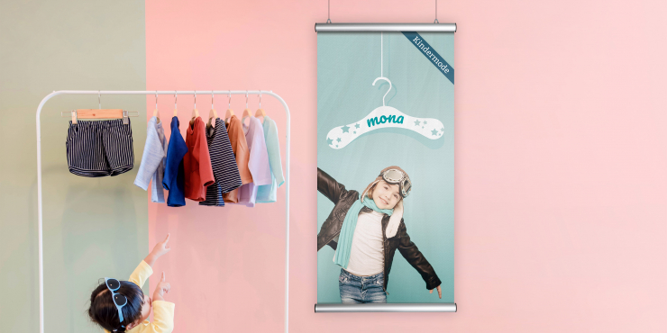 bedrucktes Dekobanner