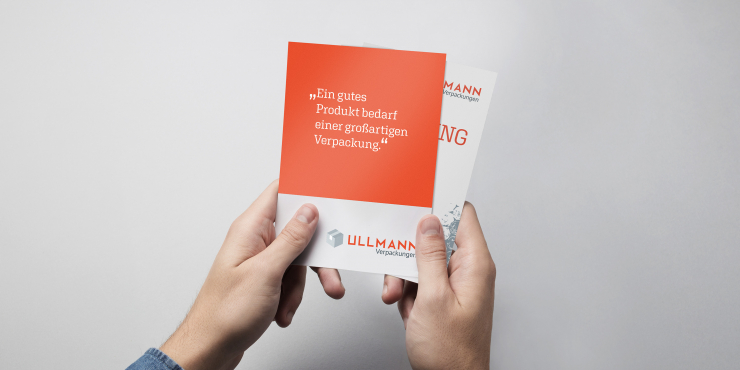 bedruckte cellophanierte Flyer 