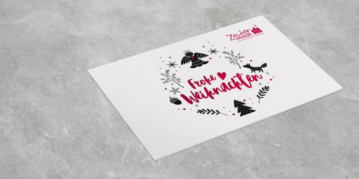 bedruckte Letterpress-Flyer